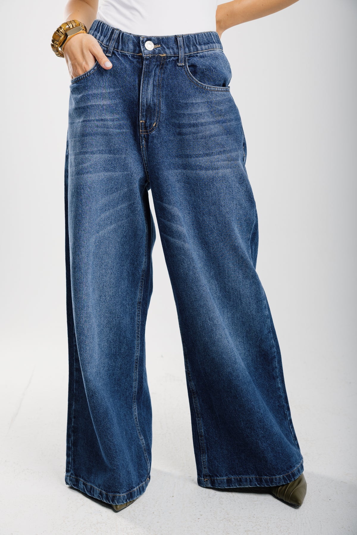Hero denim in medium blue