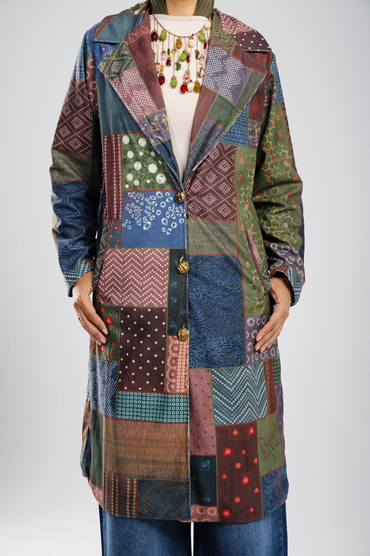 Glitchy coat