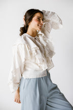 Candy blouse in off-white