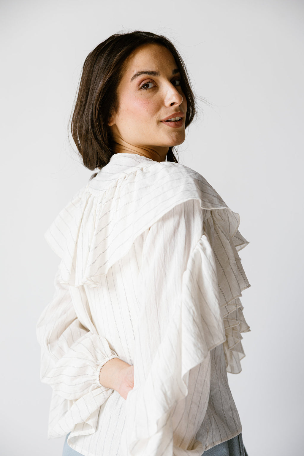 Candy blouse in off-white