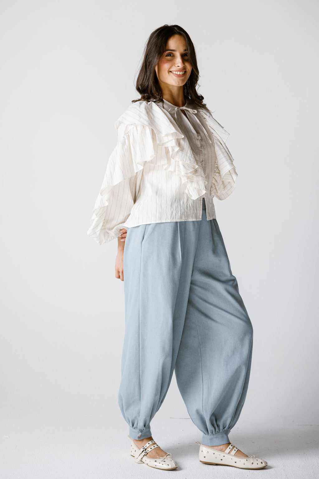 Candy blouse in off-white