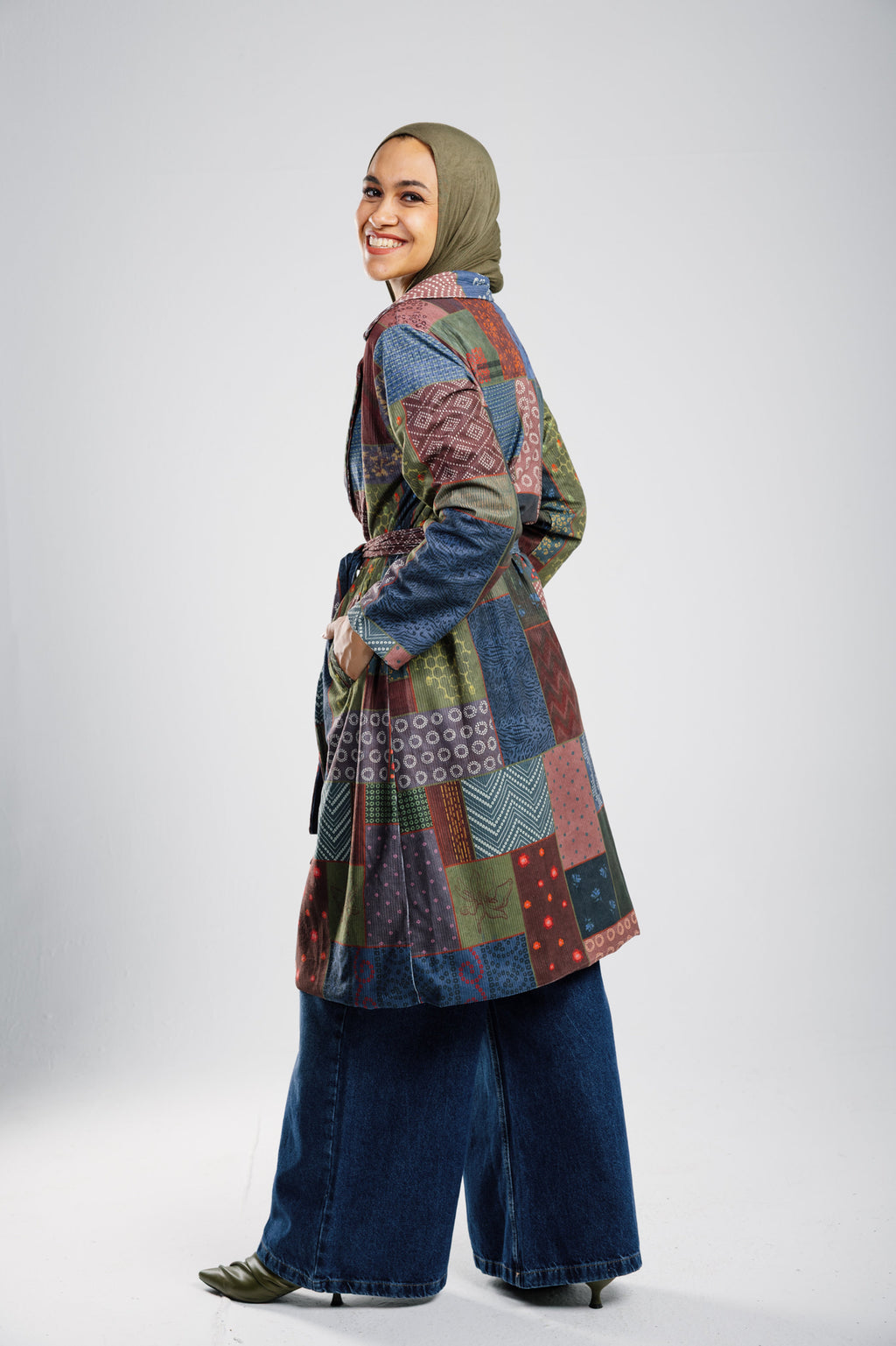 Glitchy coat