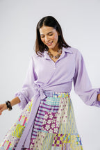 Treasure Shirt in lilac