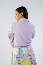Treasure Shirt in lilac
