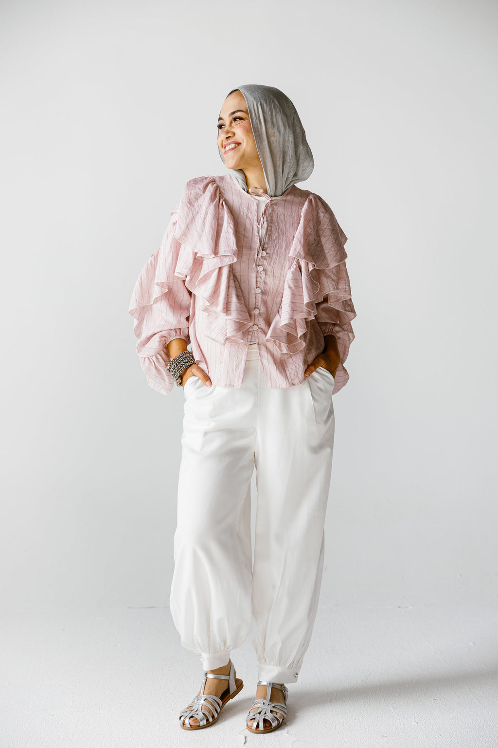 Candy blouse in pink