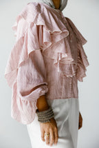Candy blouse in pink