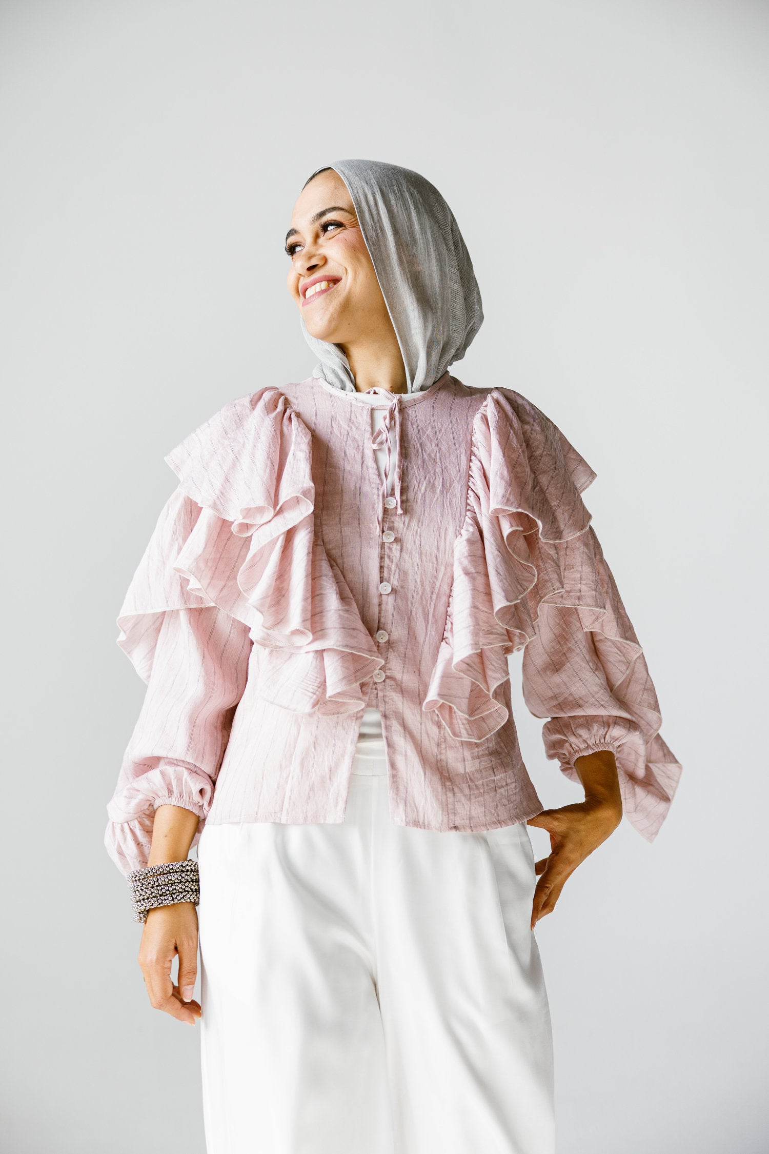Candy blouse in pink Main image