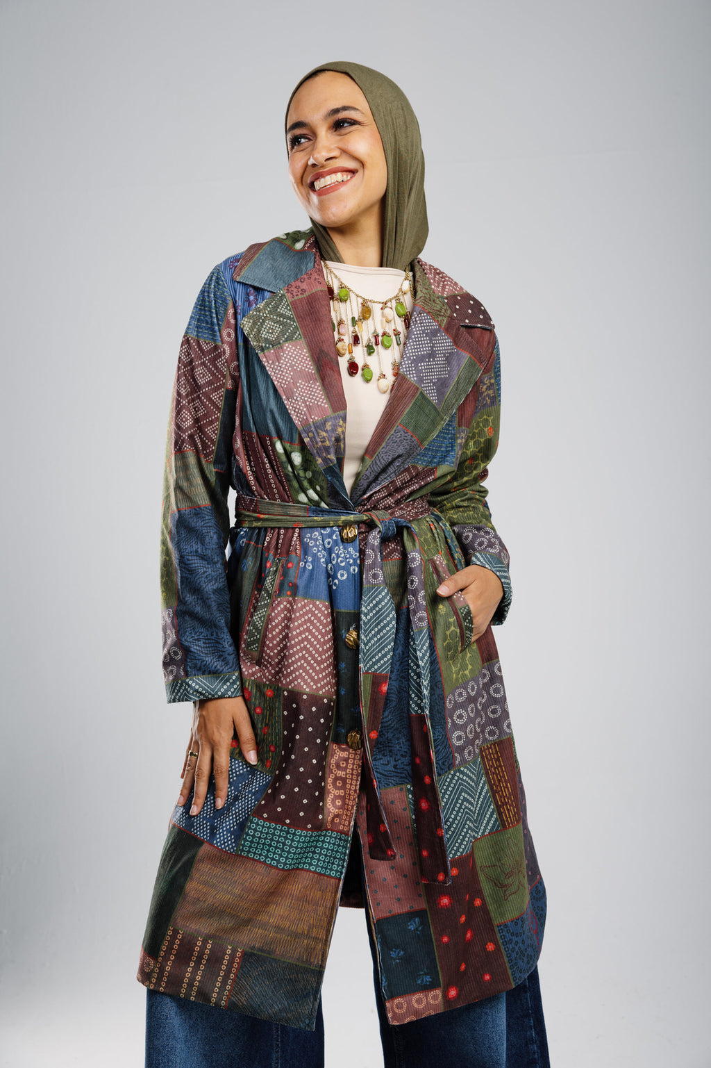 Glitchy coat
