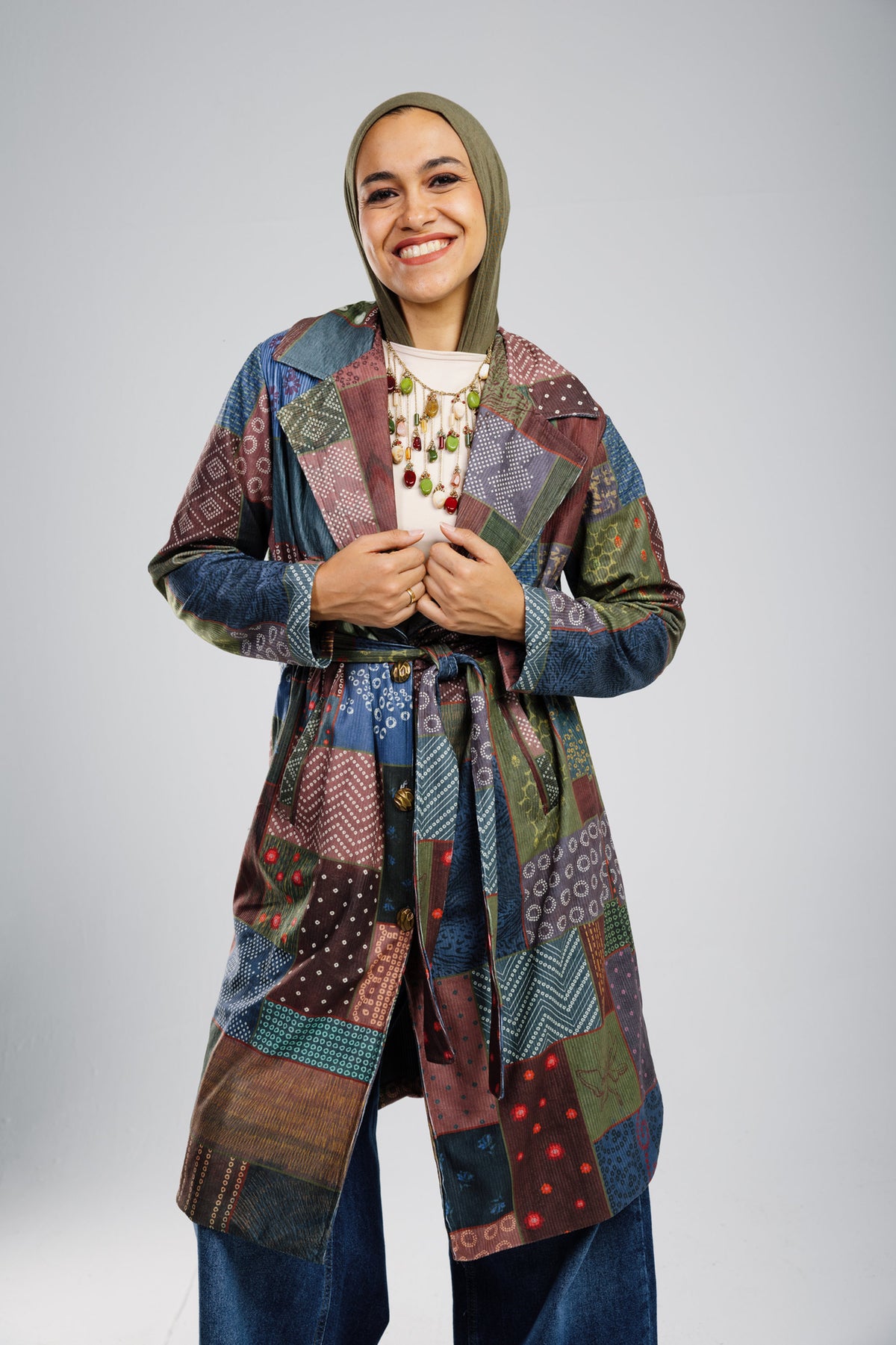 Glitchy coat