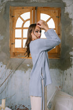 Pulse pullover in baby blue