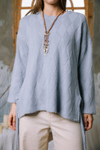 Pulse pullover in baby blue