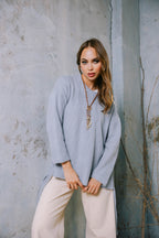 Pulse pullover in baby blue