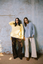 Pulse pullover in yellow