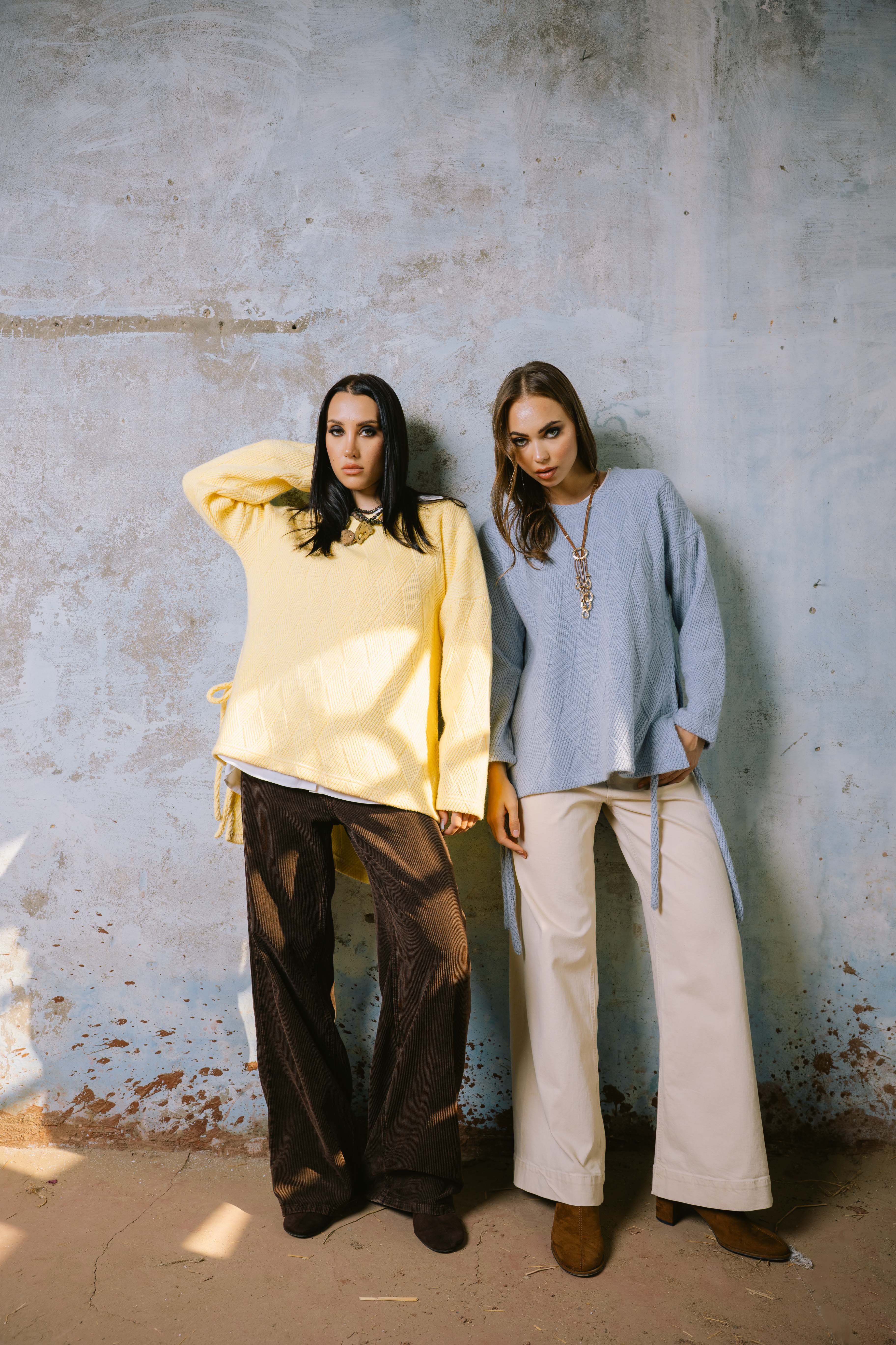 Pulse pullover in yellow