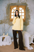 Pulse pullover in yellow