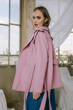 Shade jacket in pink