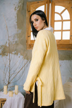 Pulse pullover in yellow