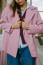 Shade jacket in pink