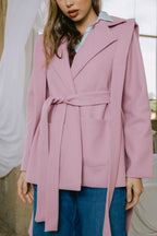 Shade jacket in pink