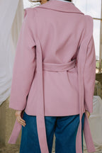 Shade jacket in pink