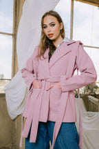 Shade jacket in pink