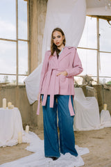 Shade jacket in pink