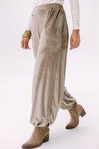 Theqa balloon pants in beige