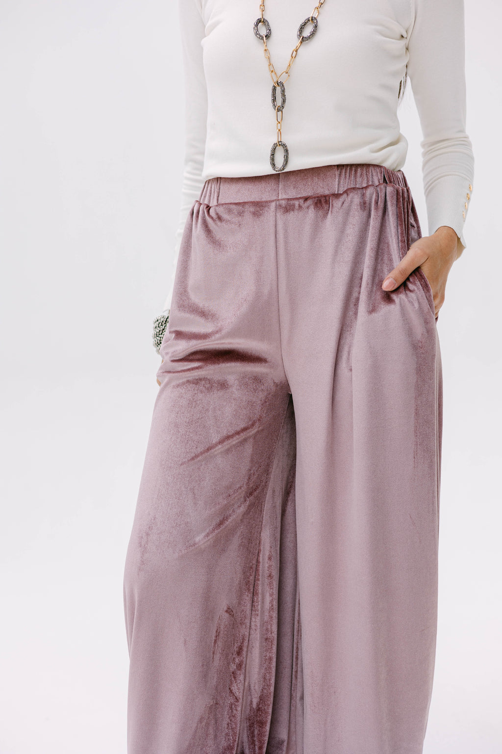 Theqa balloon pants in cashmere