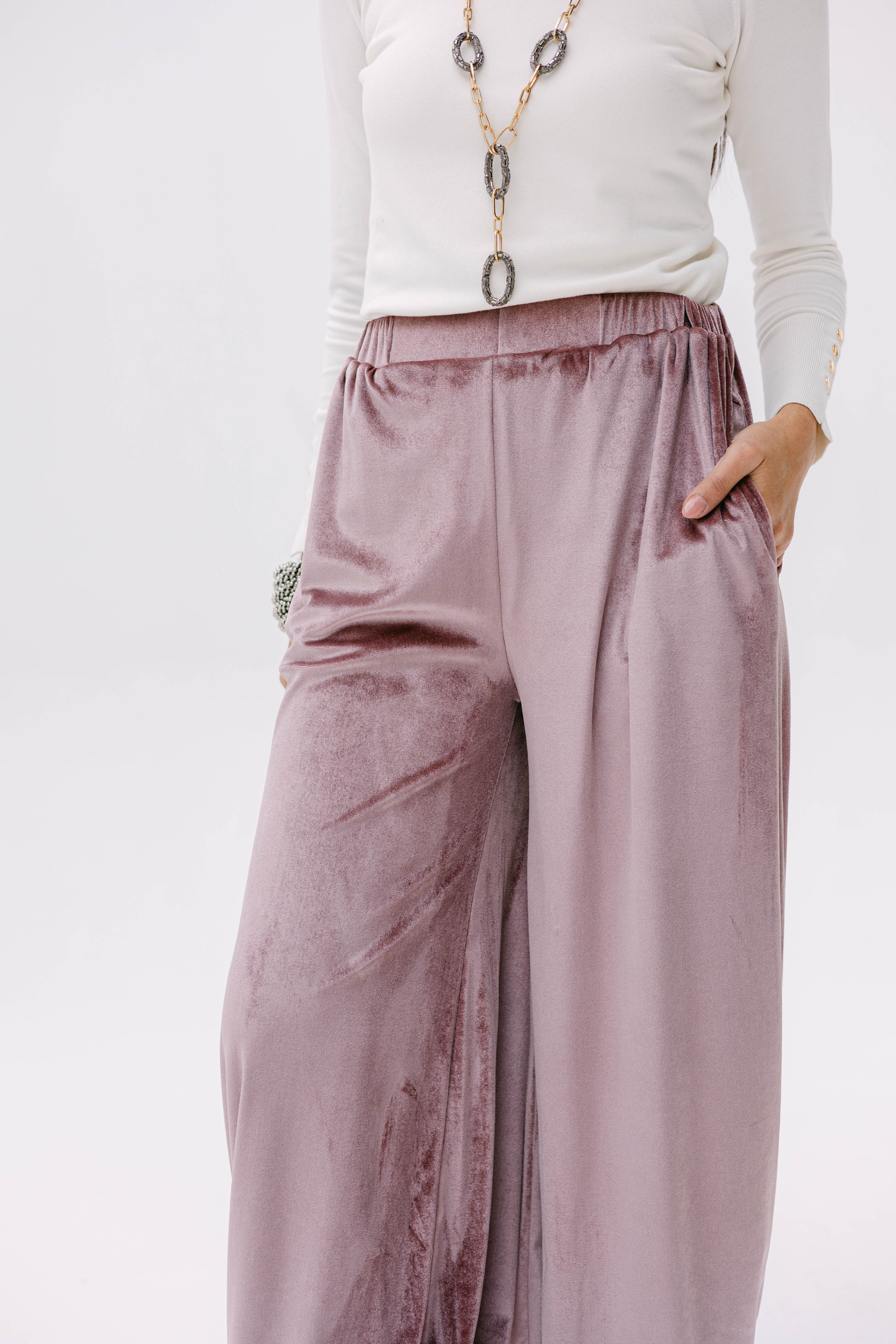 Theqa balloon pants in cashmere