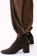 Theqa balloon pants in brown