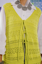 Volt vest in lime