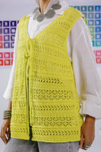 Volt vest in lime