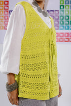 Volt vest in lime