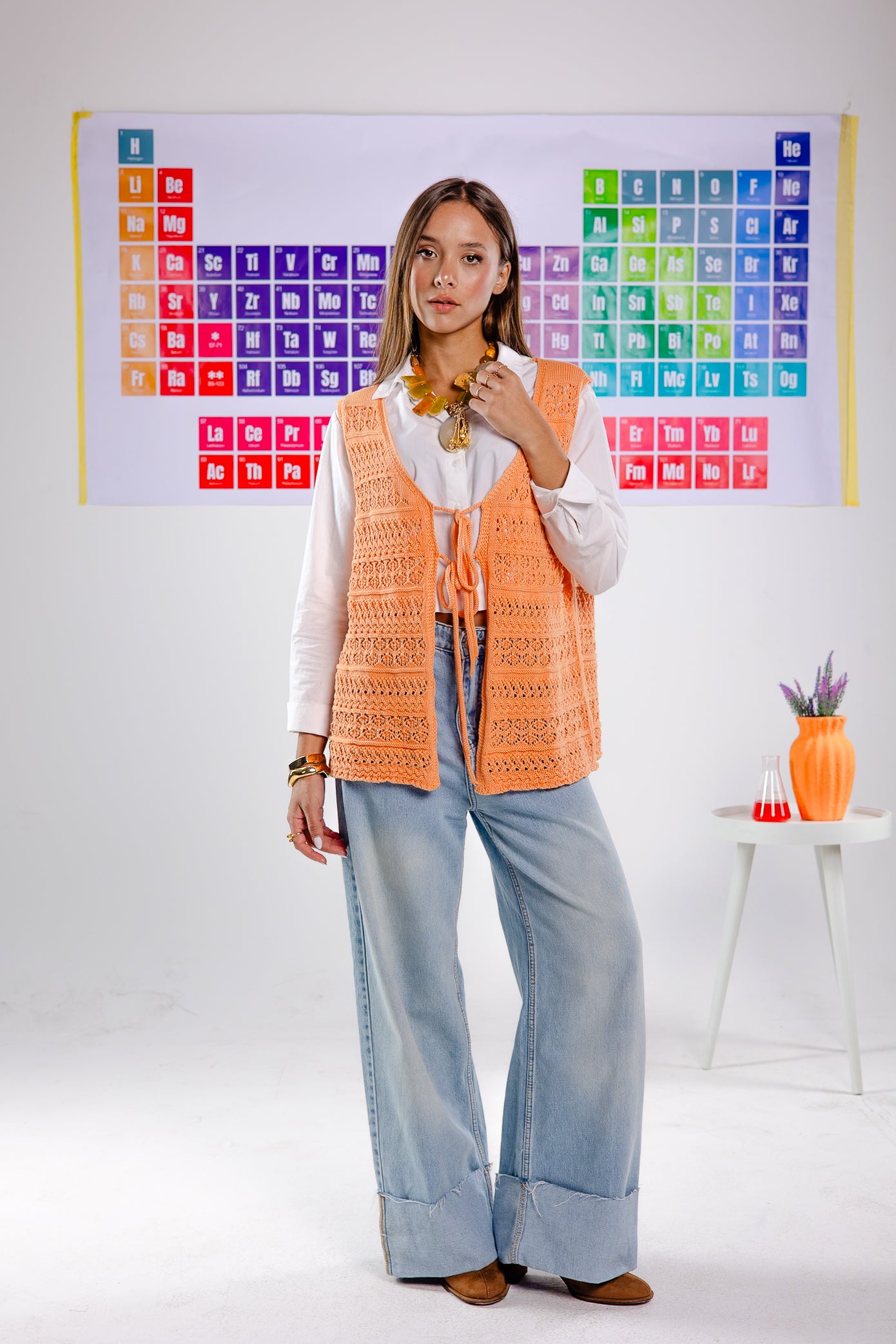 Volt vest in orange