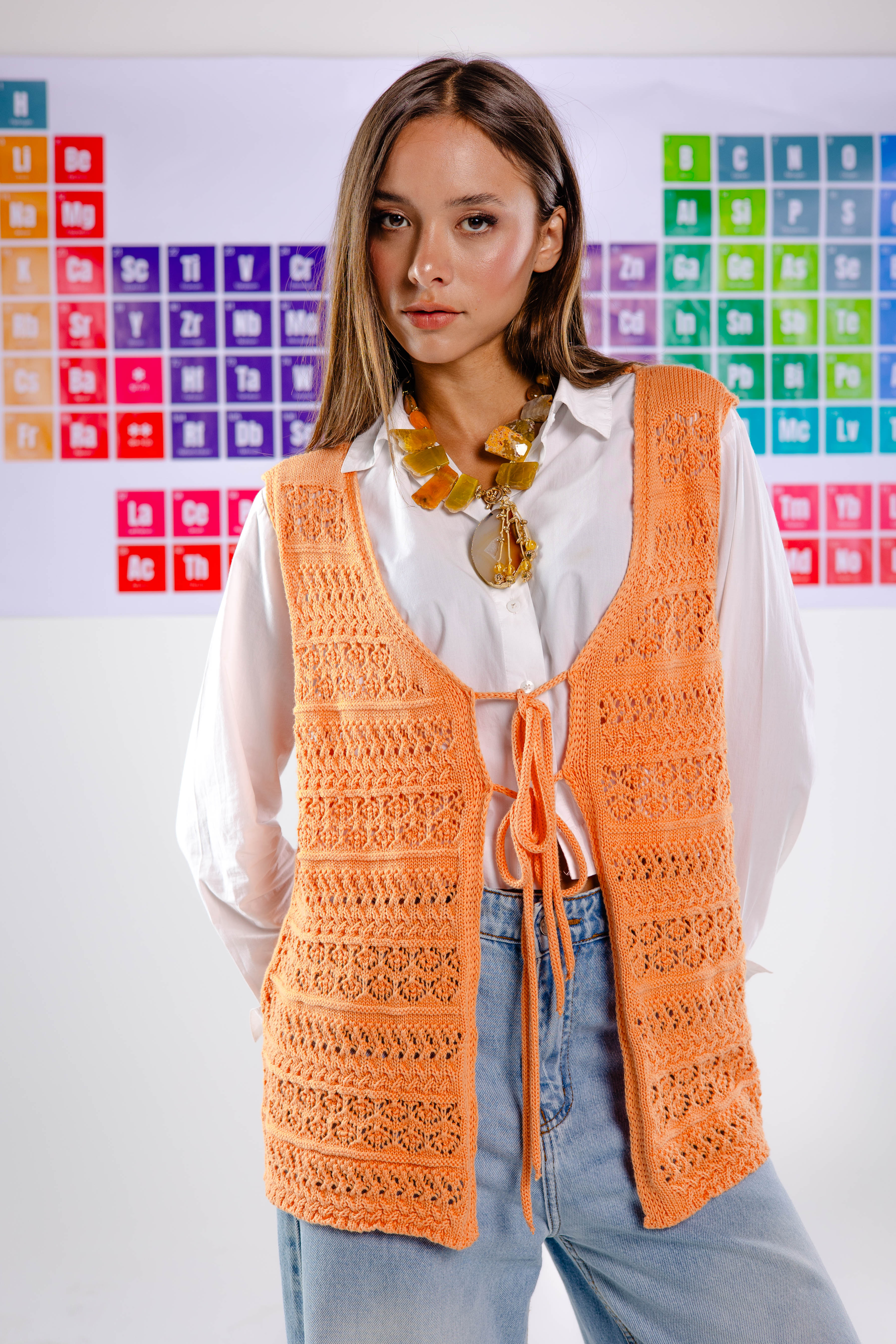 Volt vest in orange