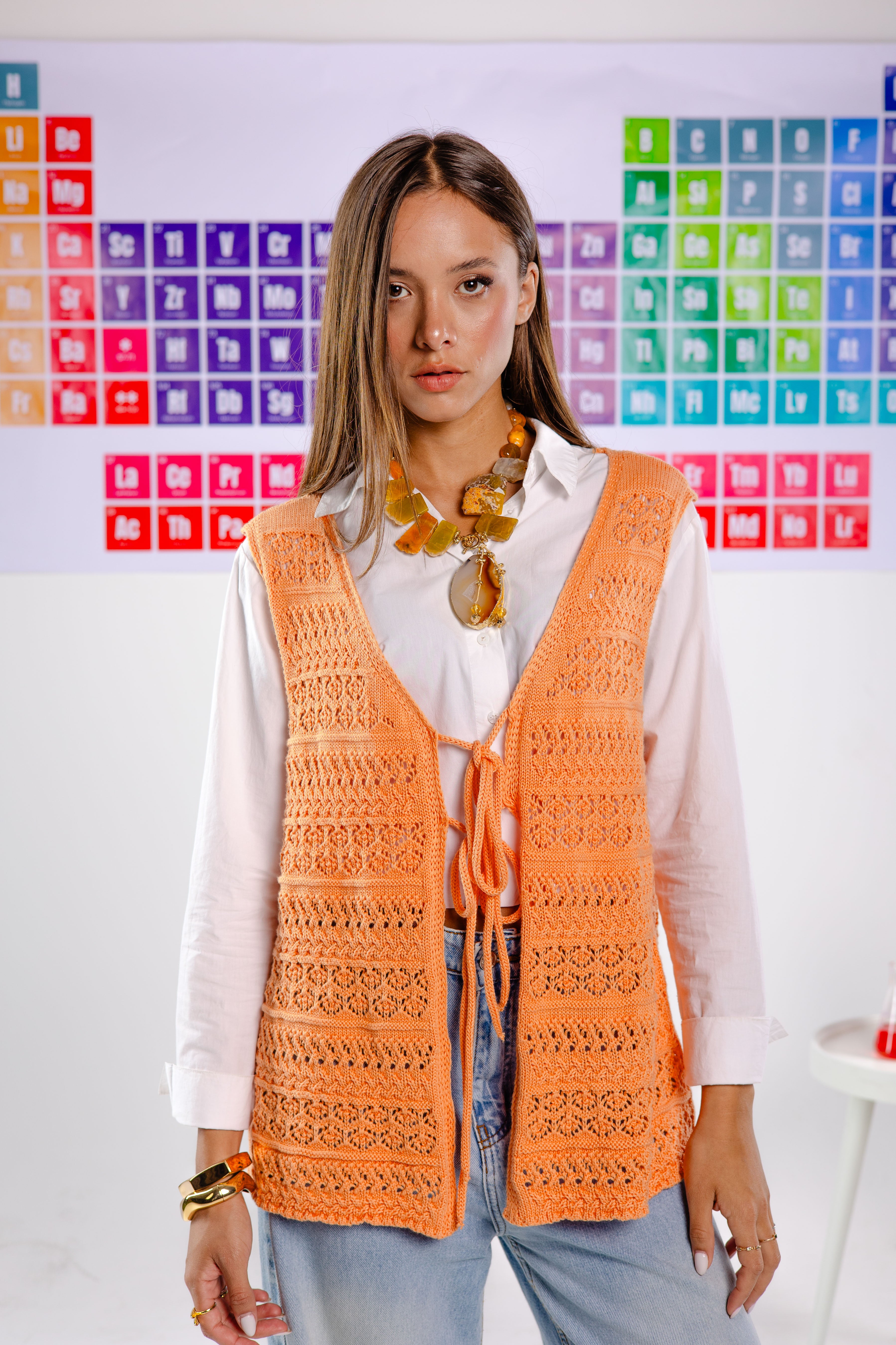 Volt vest in orange