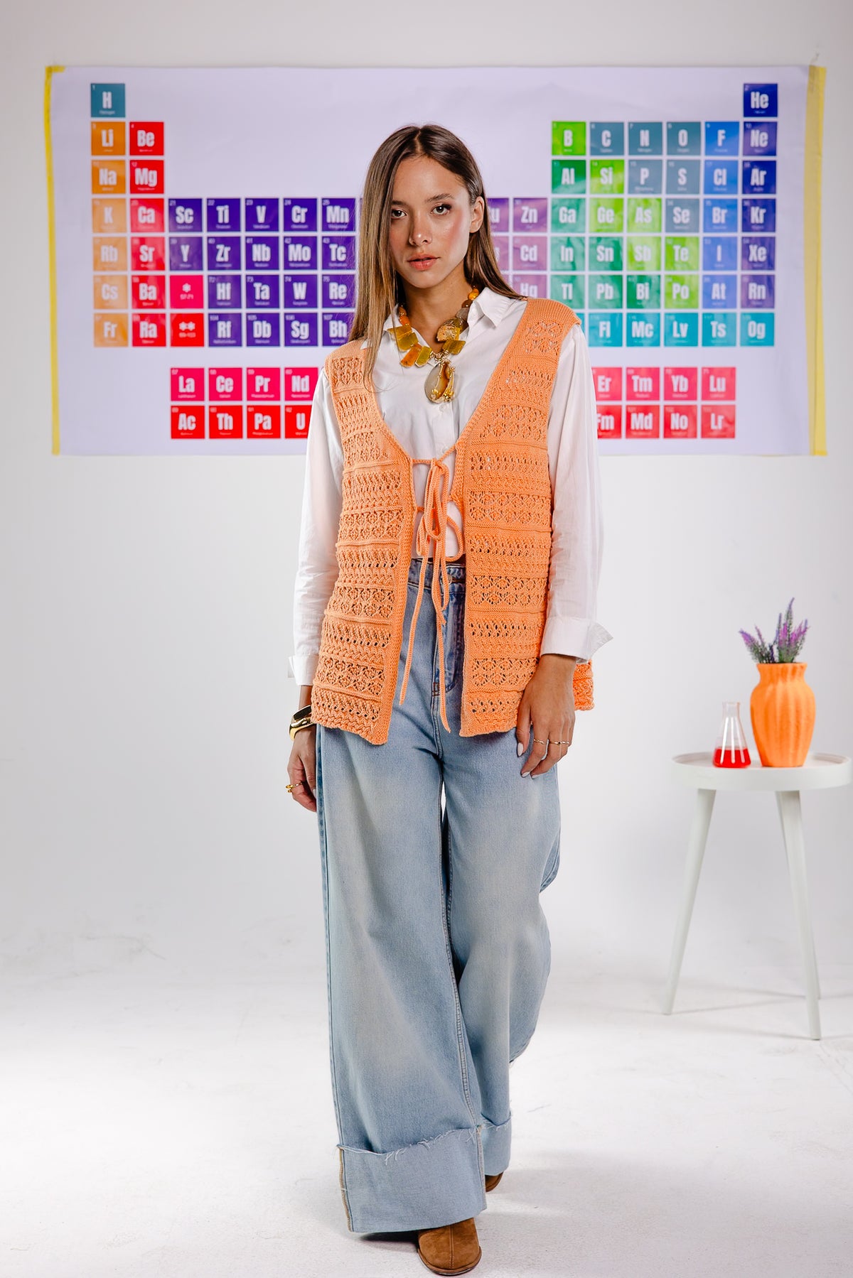 Volt vest in orange