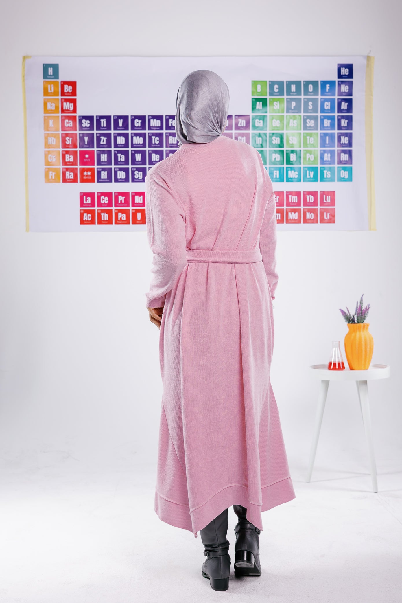 Icon dress in pink