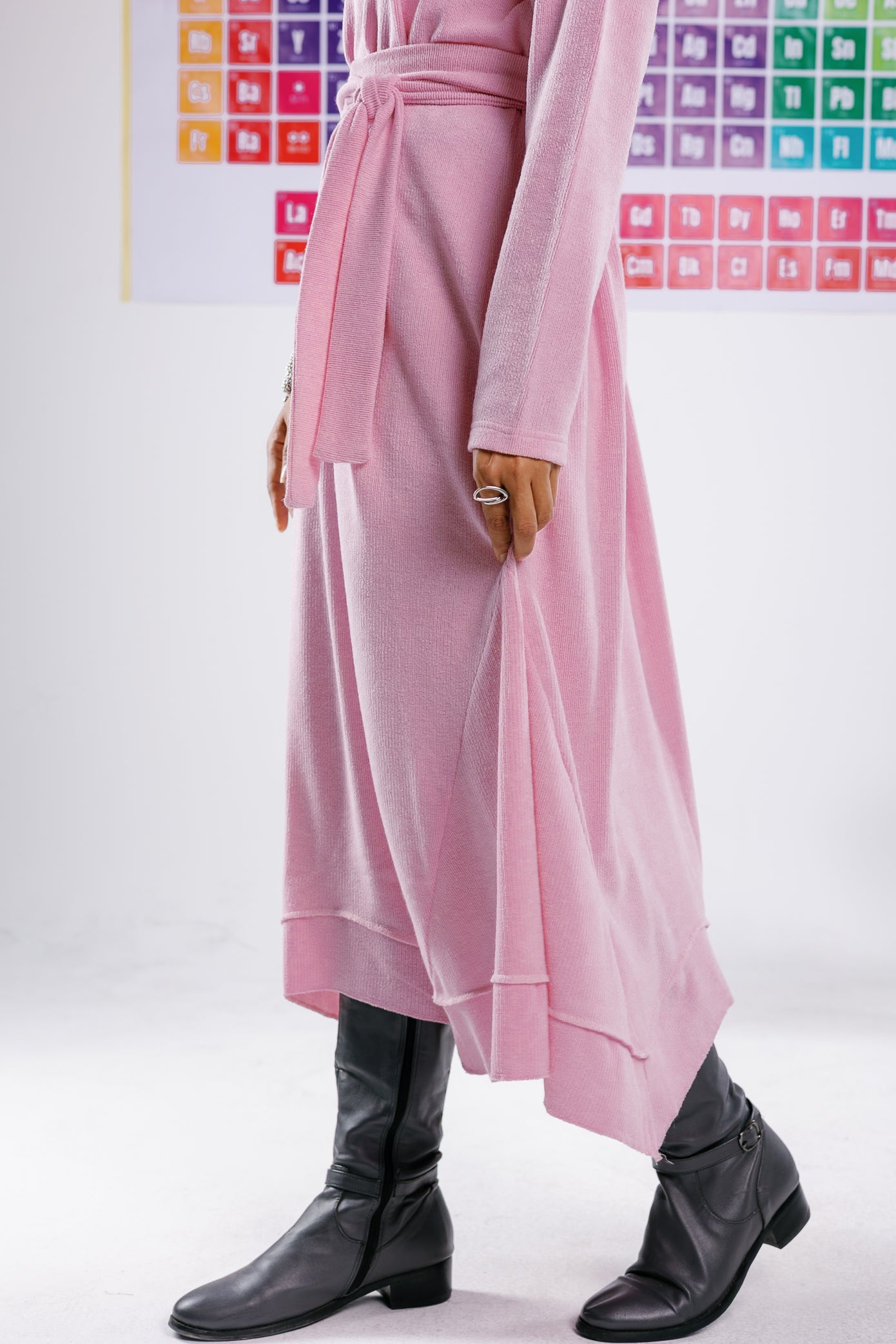 Icon dress in pink