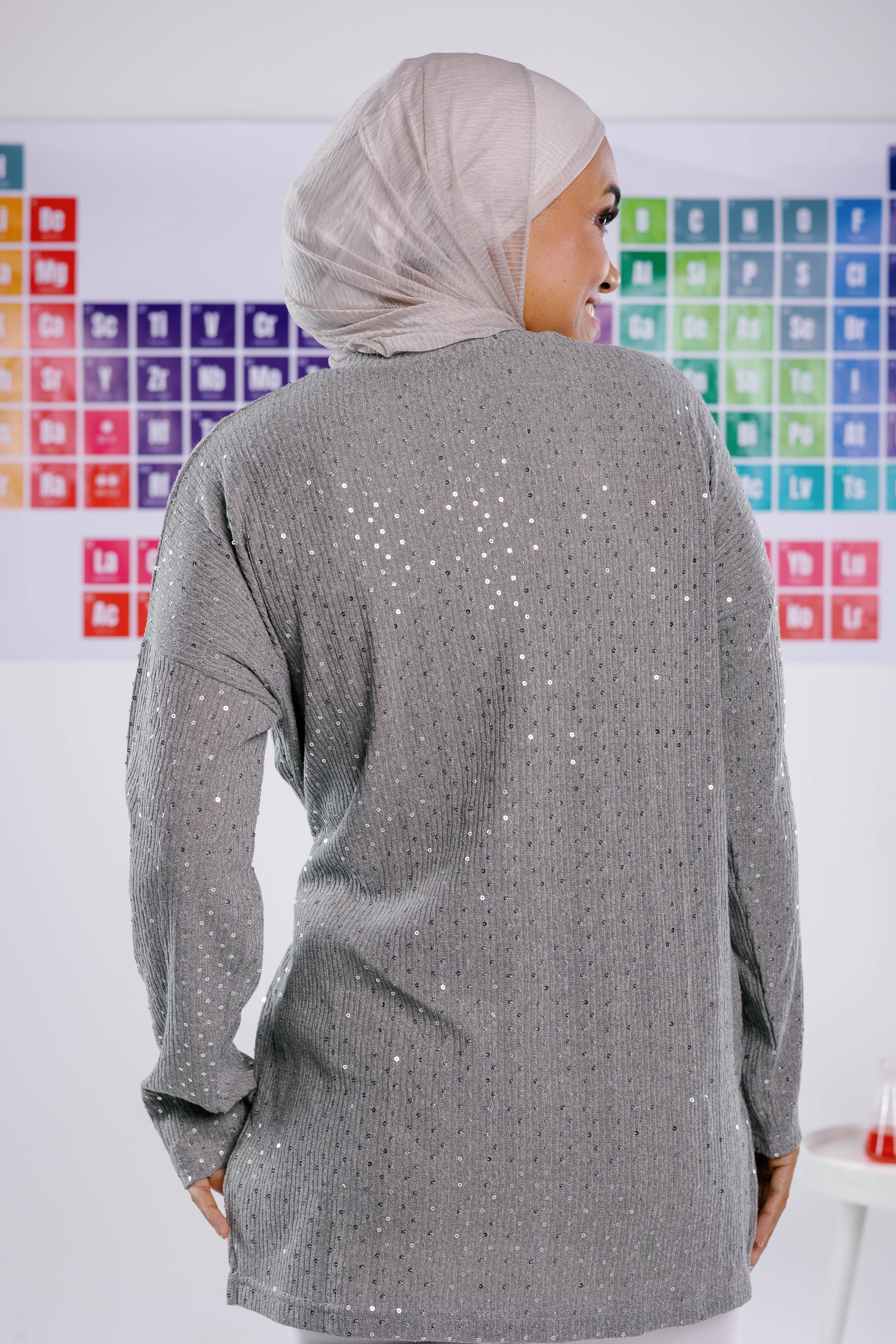 Flash top in grey