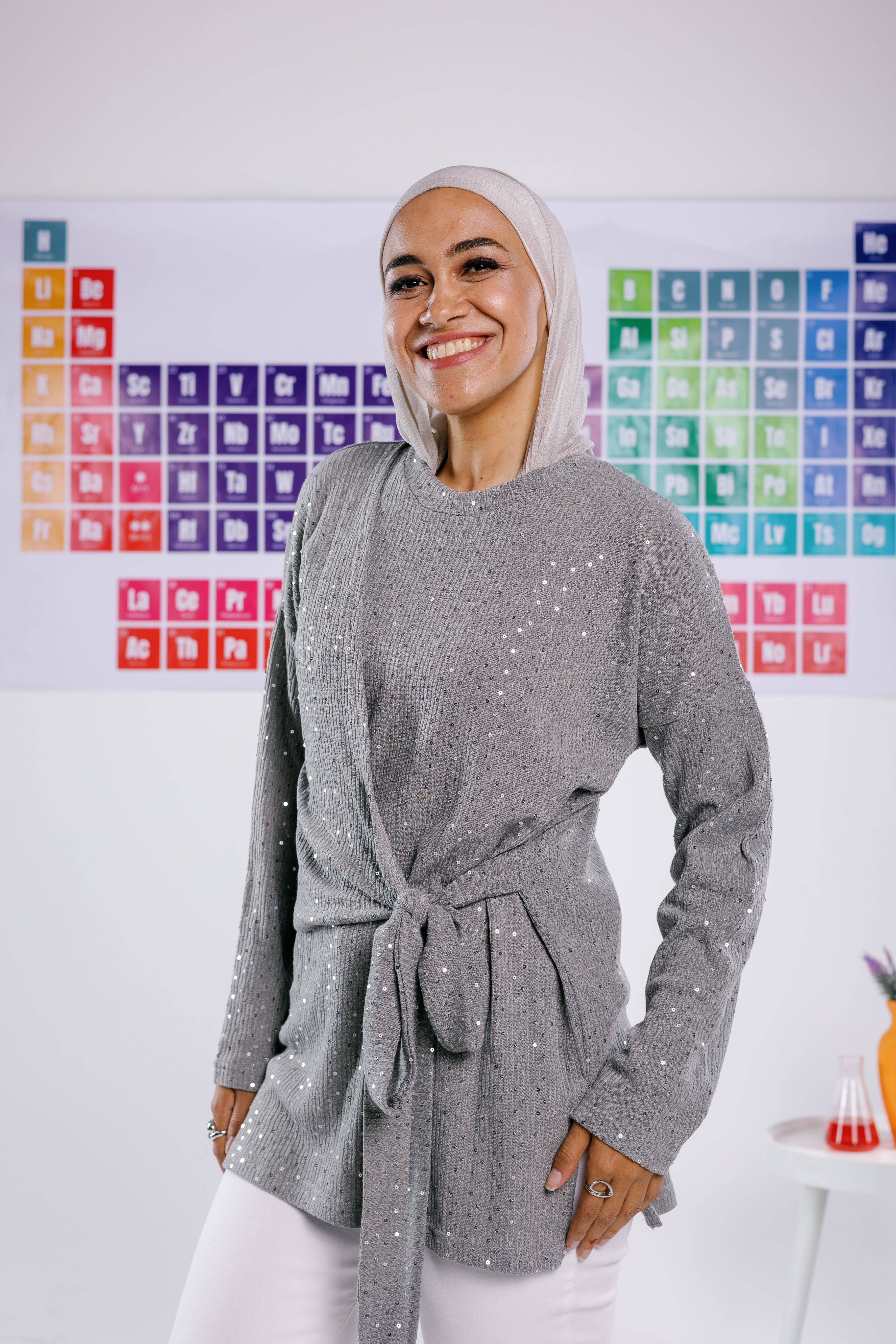Flash top in grey
