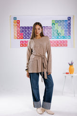 Flash top in beige