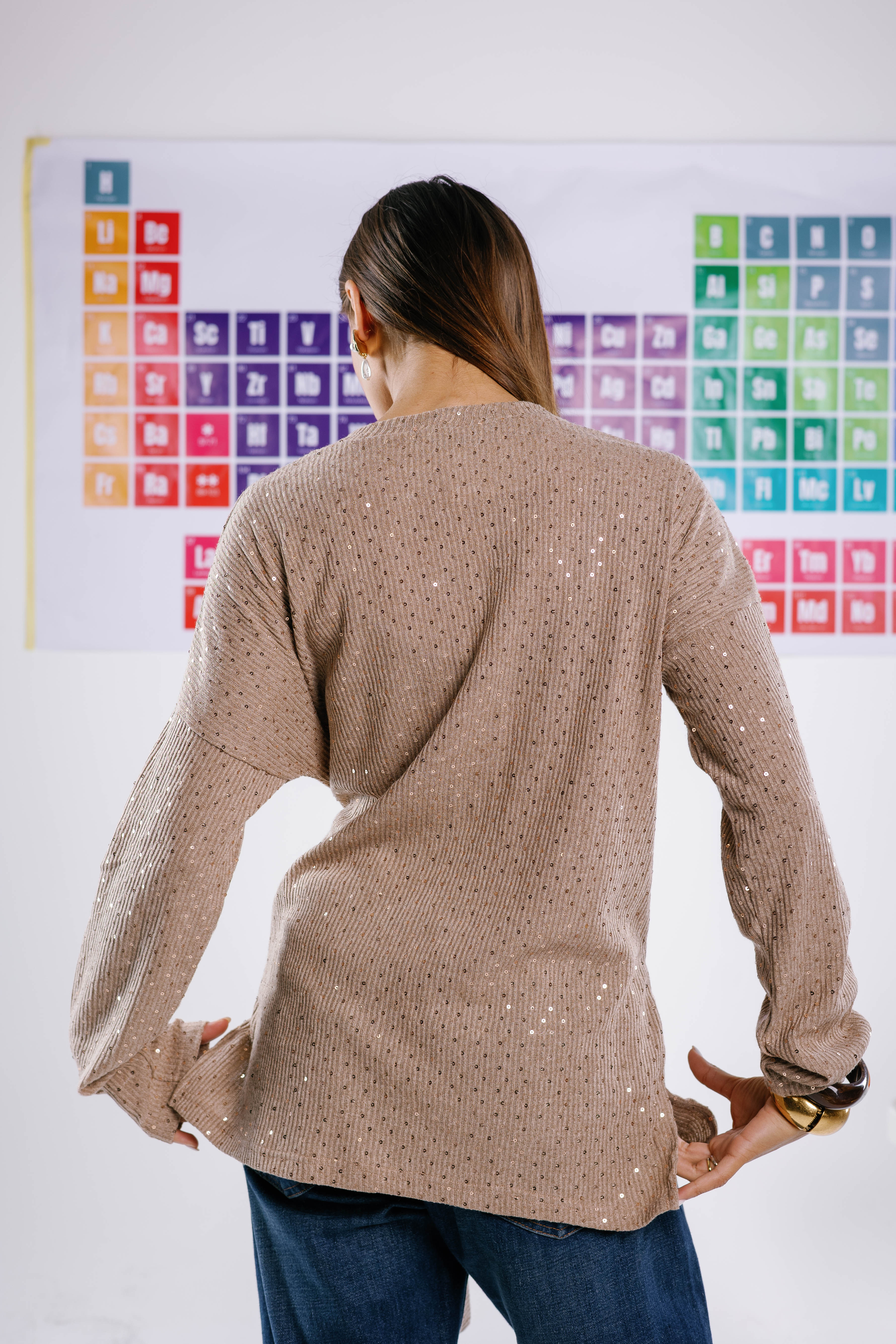 Flash top in beige